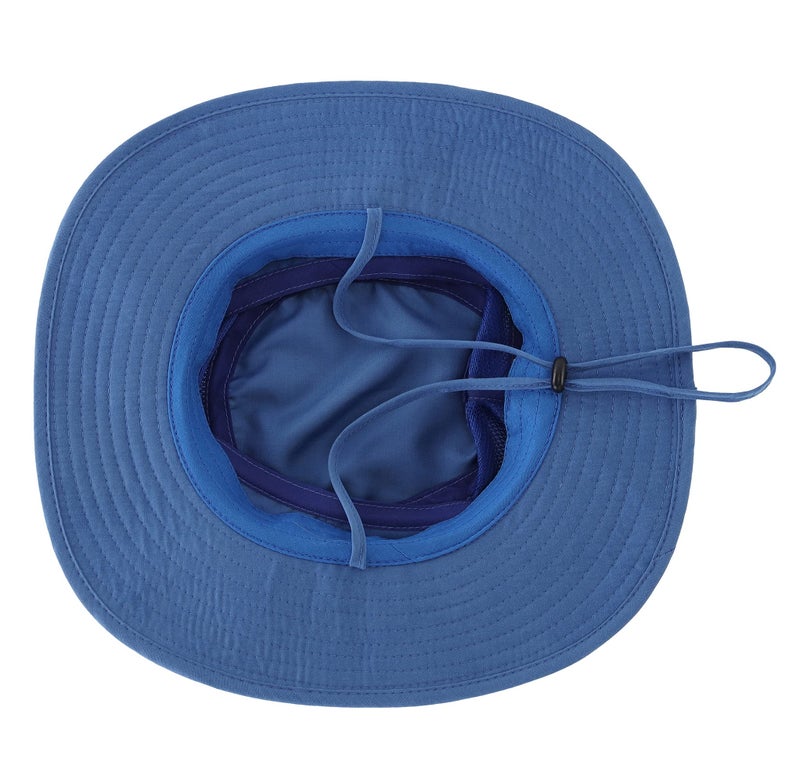 Connectyle Kids Boys Fishing Hat UPF 50+ UV Sun Protection Hat Kids Adjustable Summer Beach Hat Hiking Bucket Hat Bright Blue - Image 5